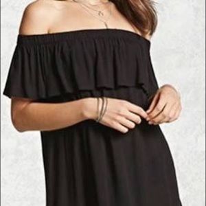 NWOT Forever 21 Off the Shoulder Dress